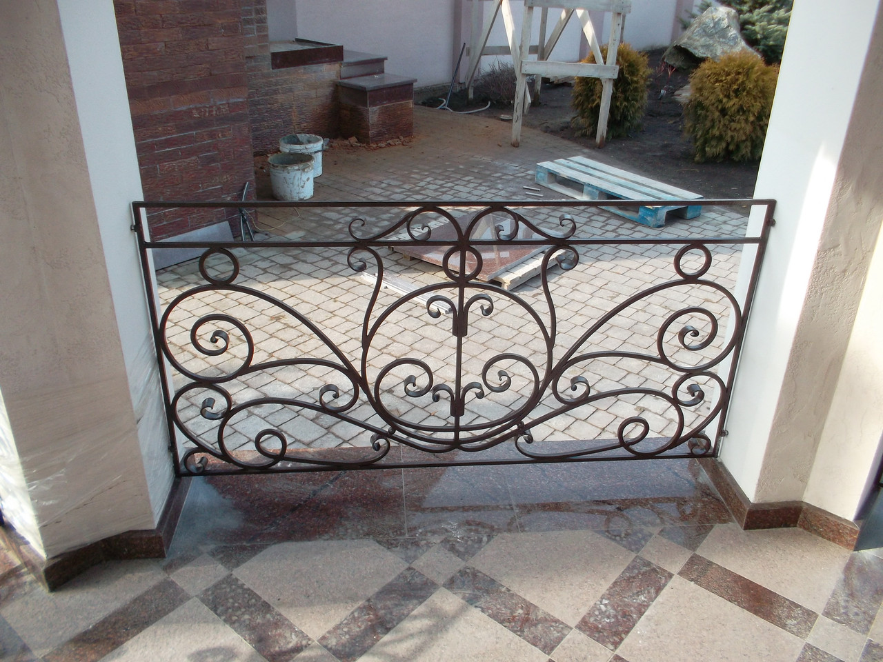 Ковані перила на балкон 14
