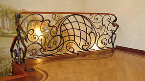 Ковані перила на сходи 5