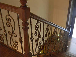 Ковані перила на сходи 6