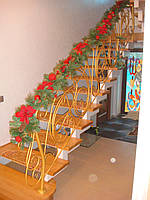 Ковані перила на сходи 8