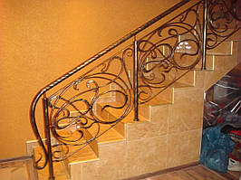 Ковані перила на сходи 9