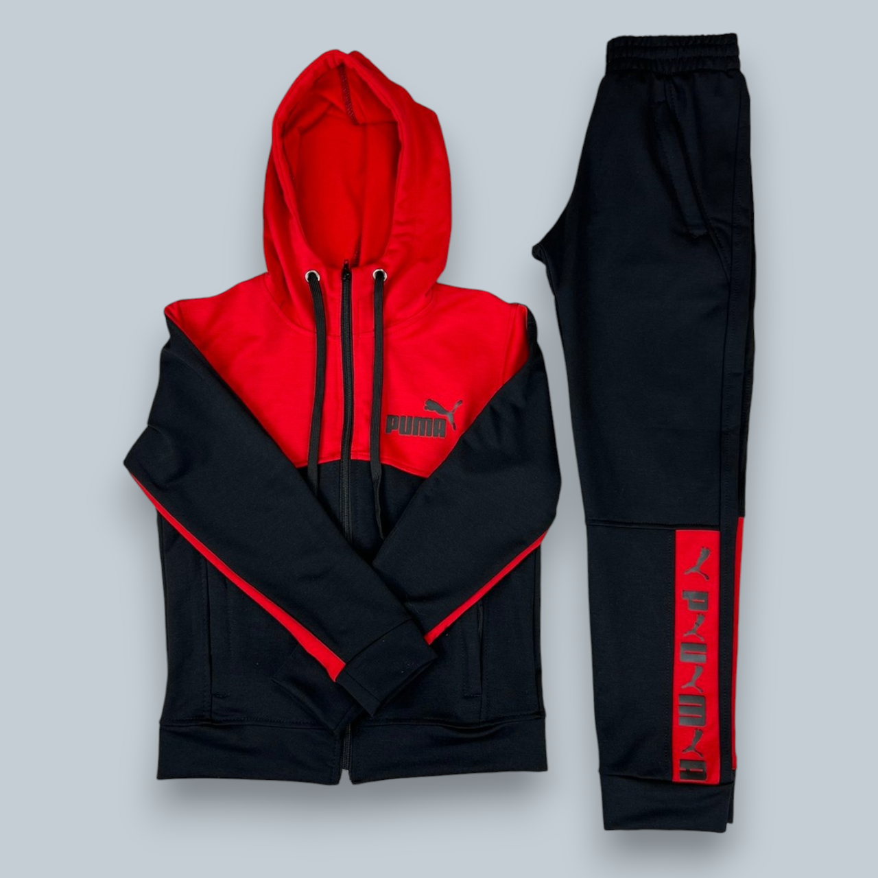 Спортивний Костюм на хлопчика 146-158 см 003626 Червоний