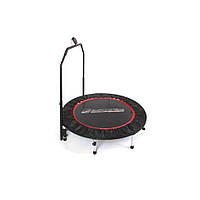 Батут для фитнеса с поручнем PROFI Digital inSPORTline 7199, 140 см, Time Toys