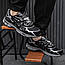 Чоловічі кросівки Asics AEL-NYC (чорно-сірі) модні спортивні кроси 2933 Асикс vkross, фото 11