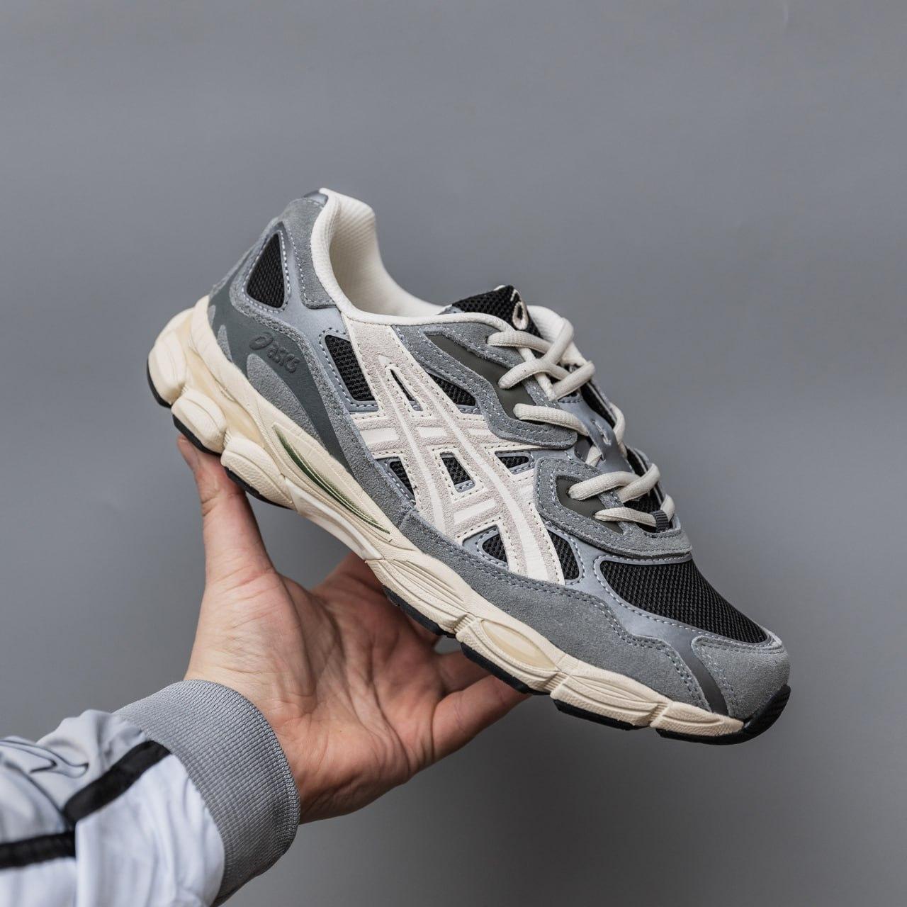 Чоловічі кросівки Asics AEL-NYC (сірі) модні спортивні кроси 2934 Асикс vkross