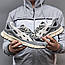 Чоловічі кросівки Asics AEL-NYC (сірі) модні спортивні кроси 2934 Асикс vkross, фото 3
