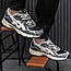 Чоловічі кросівки Asics AEL-NYC (сірі) модні спортивні кроси 2934 Асикс vkross, фото 11
