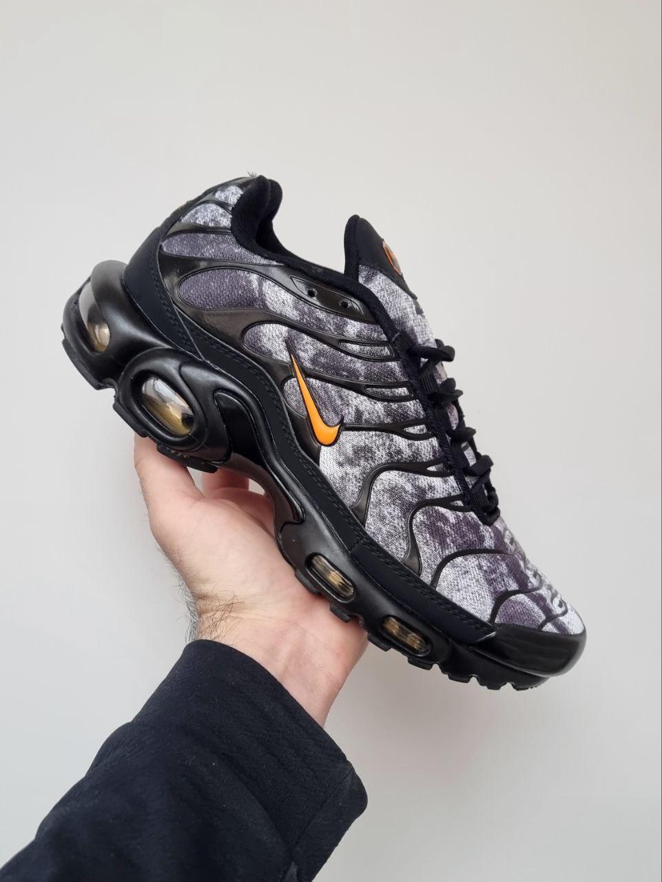 Чоловічі кросівки Nike Air Max TN Plus (сірі) модні спортивні кроси 01414 Найк vkross