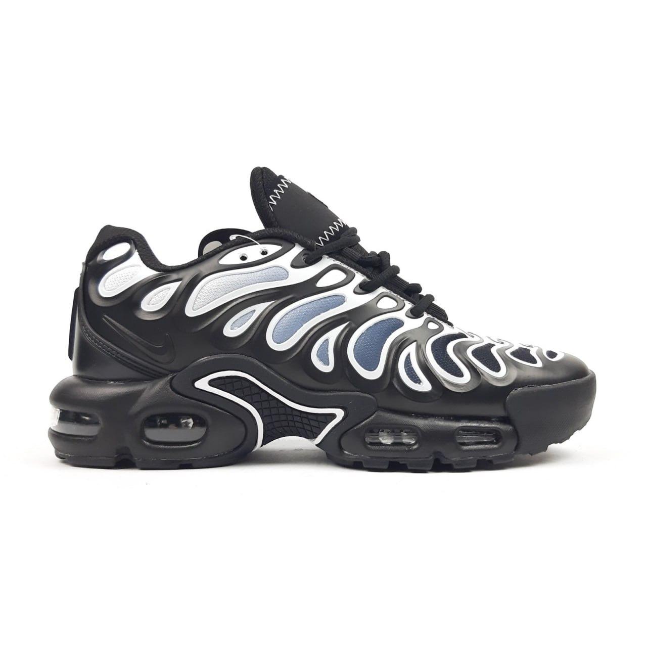 Чоловічі кросівки Nike Air Max TN Plus Drift (чорно-сірі) модні спортивні кроси 11372 Найк vkross