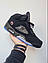 Чоловічі кросівки Nike Air Jordan 5 (чорні) високі повсякденні кроси 01401 Найк vkross, фото 6