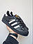 Чоловічі кросівки ADIDAS SUPERSTAR Core Black White (чорні з білим) повсякденні 01268 Адідас vkross, фото 7