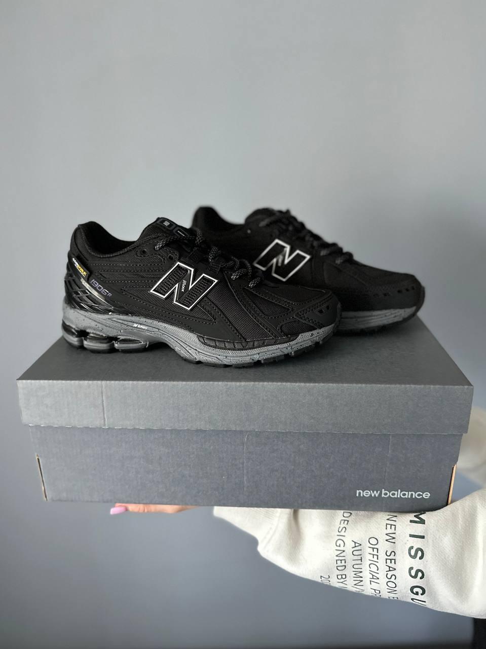 Чоловічі спортивні кросівки New Balance 1906R Black (чорні) повсякденні осінні кроси 665 Нью Беленс vkross, фото 1