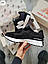 Чоловічі кросівки New Balance 327 Black/White (чорно-білі) стильні спортивні 1292TP Нью Беленс vkross, фото 5