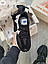 Чоловічі кросівки New Balance 327 Black/White (чорно-білі) стильні спортивні 1292TP Нью Беленс vkross, фото 7