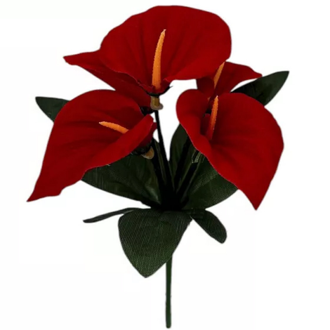 Штучні квіти букет калли бархат, 21см(60 шт. в уп), фото 1