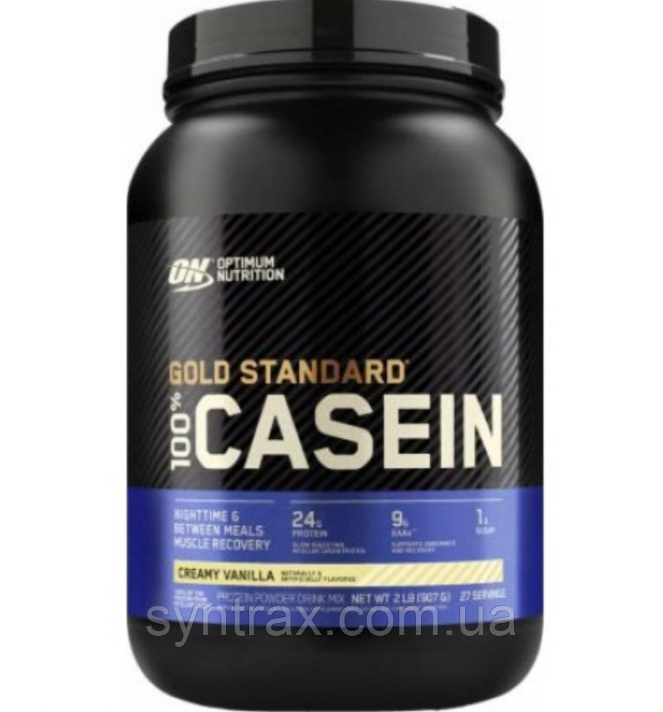 Gold Standard 100% Casein Optimum Nutrition 900 грамів (катеїн) ON