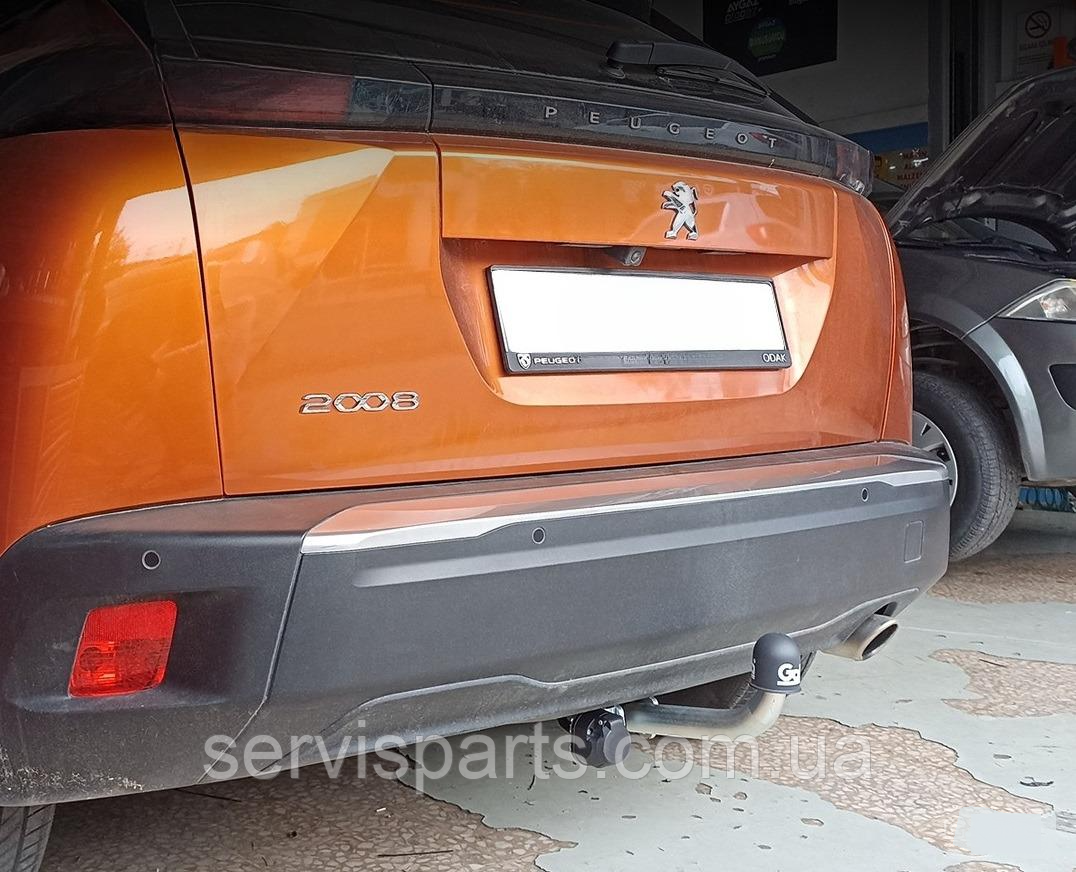 Фаркоп Peugeot 2008 II 2019- (Пежо 2008) оцинкований