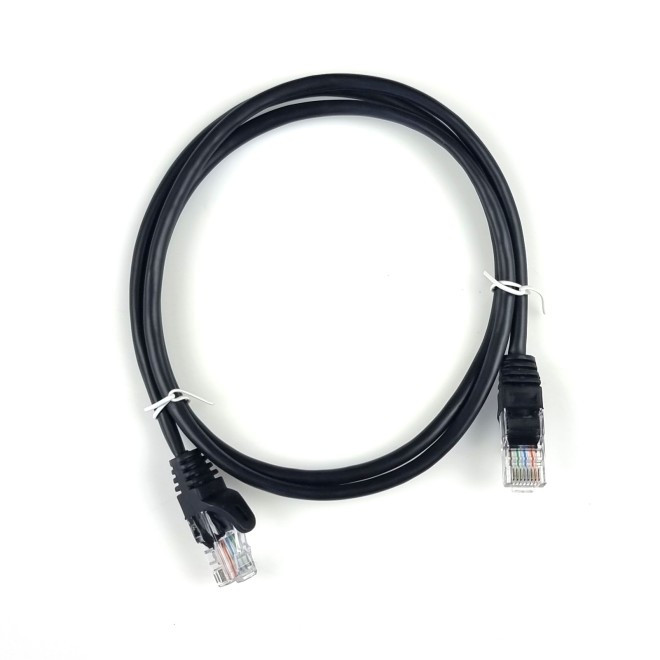 Патч корд Cablexpert UTP кат.5E 1м чорний