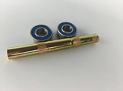 Каретка дорожня на 902 промпідшипнику Вал під клин