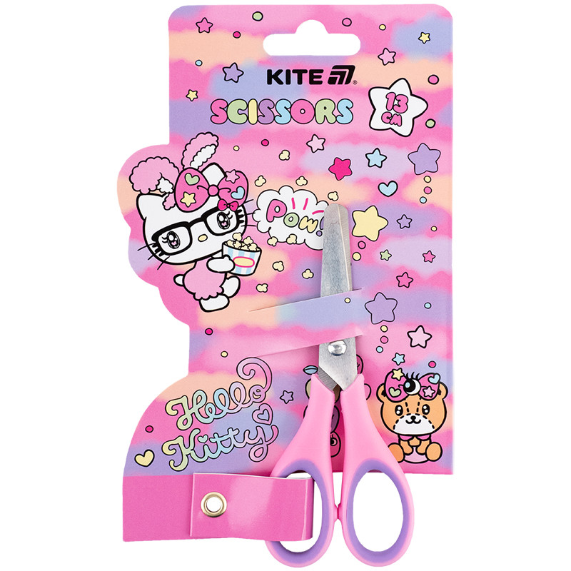 Ножиці дитячі з гумовими вставками Kite Hello Kitty HK25-123, фото 1