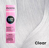 Прозорий відтінок Clear (покриття блиском) Тонер для волосся без аміаку Matrix Super Sync Pre-Bonded,90ml, фото 6