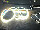 LED USB світильник із вимикачем 2 метри COB 5V, фото 9