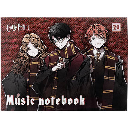Зошит для нот Kite Harry Potter HP25-405