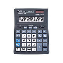 Калькулятор настільний 20,3х15,5 см 16 розрядів Brilliant CDB1601-BK, 202215