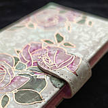 Чохол-книжка Color Book Leather для Xiaomi Redmi Note 13 Pro 5G / Poco X6 5G Rose Flowers, фото 6