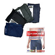 Подовжені чоловічі труси боксери з додаванням бамбука Vericoh XL, фото 2