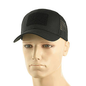 M-Tac бейсболка з липучкою та сіткою Flex ріп-стоп Black S/M