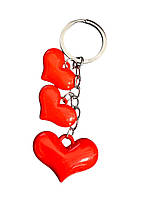 Брелок "Серце", пластиковий, ВЛ, фото 2