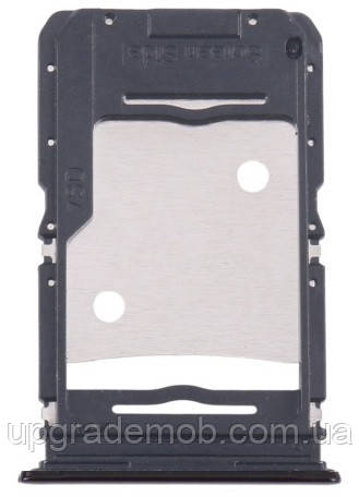 Тримач Sim-карти та карти пам'яті Infinix Note 30 Pro чорний Magic Black на дві Sim-картки, фото 1