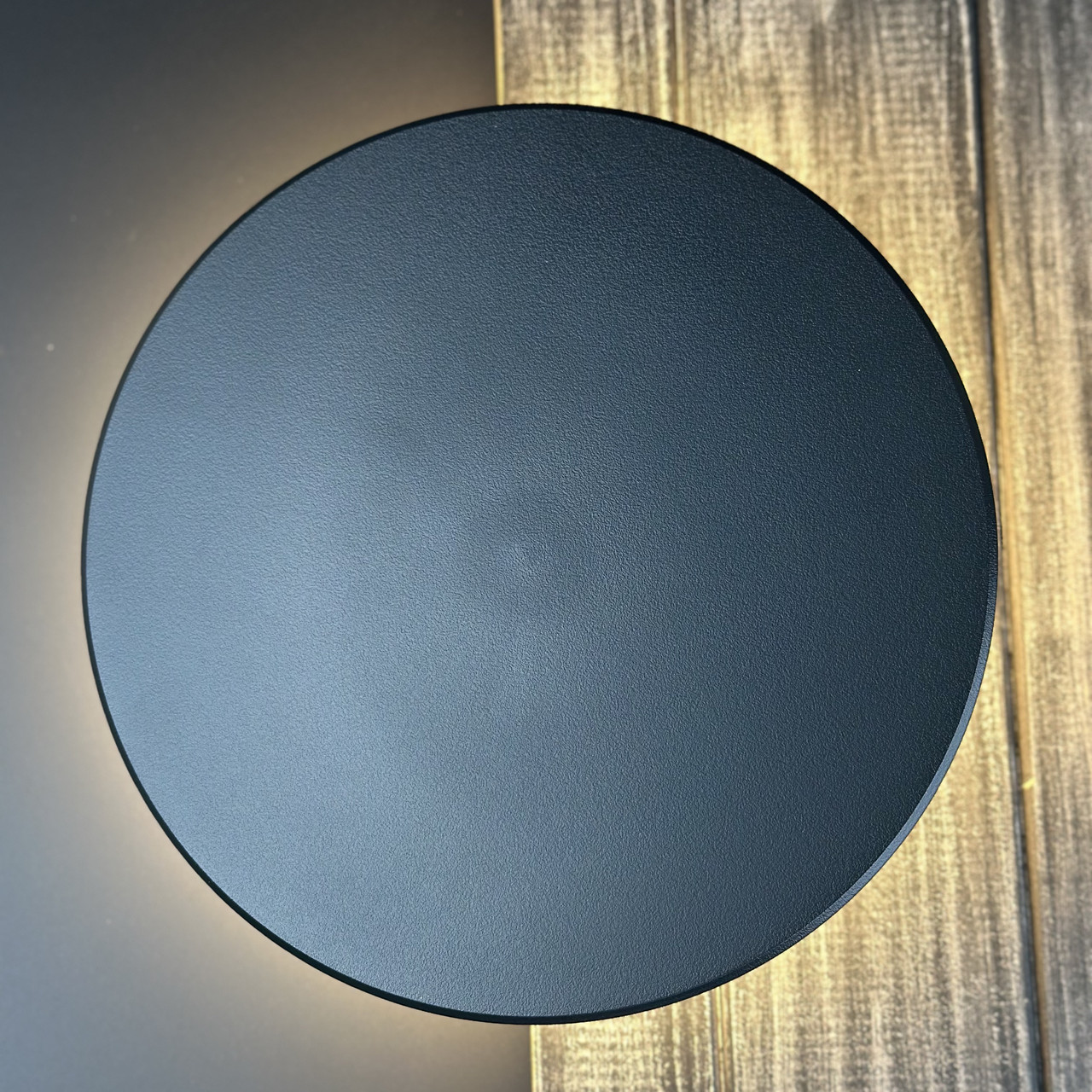 Світильник з контурною підсвіткою 15Вт світлодіодний 3000К/4200K/6500K 900 Лм накладний чорний 220х47 IP65