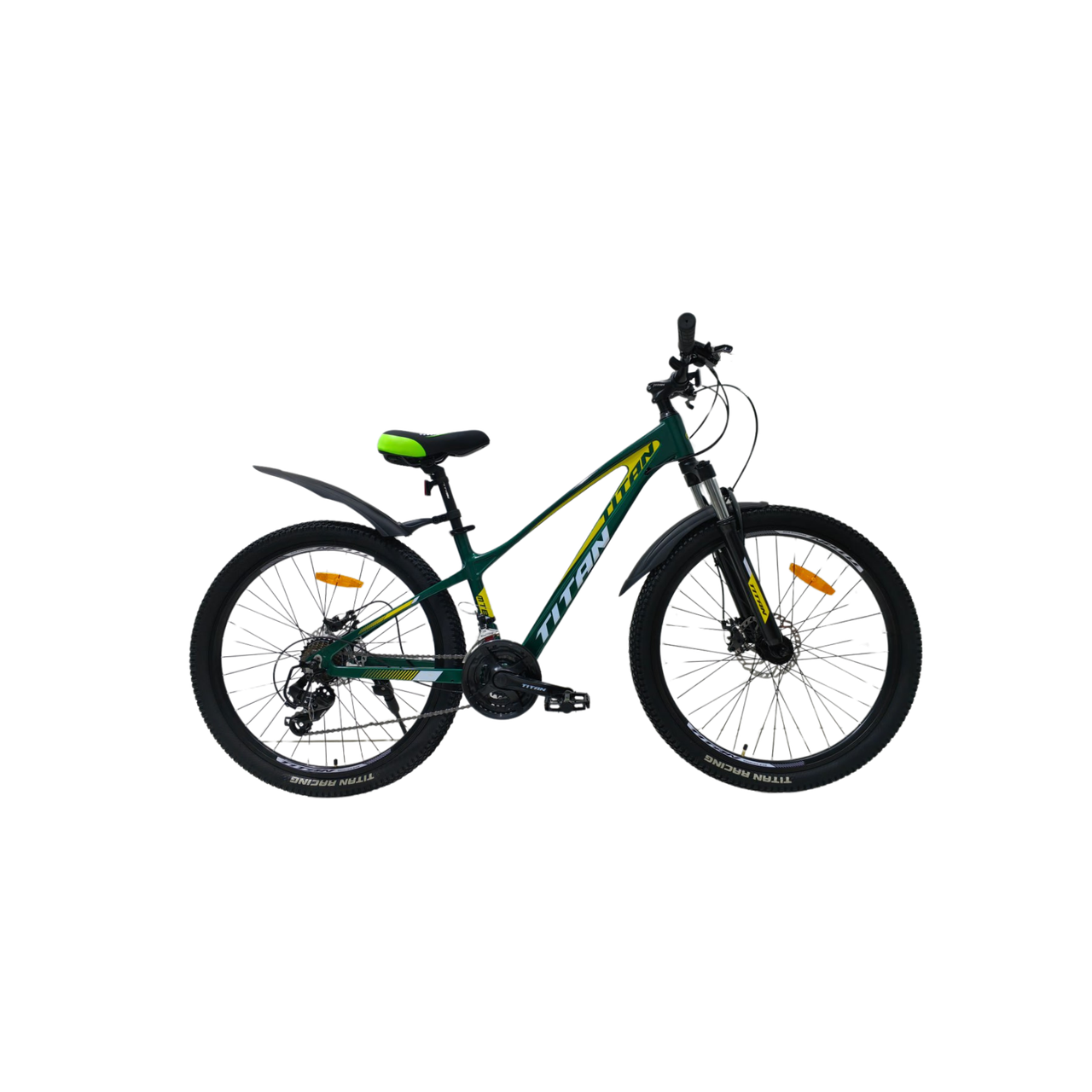 Велосипед Titan 26 MG Stricker 2024 Рама-14 green-yellow