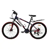 Велосипед SPARK TRACKER 26 ал15 ам лок-аут диск темно-синій, фото 3