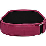 Пояс для важкої атлетики RDX RX5 Double Belt неопреновий Pink XS, фото 7