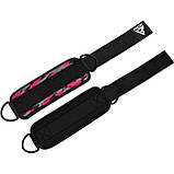 Манжети на щиколотку RDX GYM ANKLE PRO A4 CAMO PINK-PAIR, фото 4