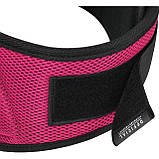 Пояс для важкої атлетики RDX RX4 EVA Curve неопреновий PINK S, фото 4