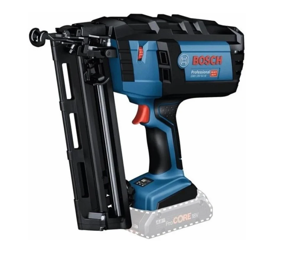 Пістолет цвяхозабивний Bosch GNH 18V-64 M (0.601.481.000), фото 1