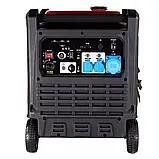 Інверторний бензиновий генератор КВІТКА PRO SC8000iEAC (8 кВт, є вихід під ATS) (110-7037), фото 8