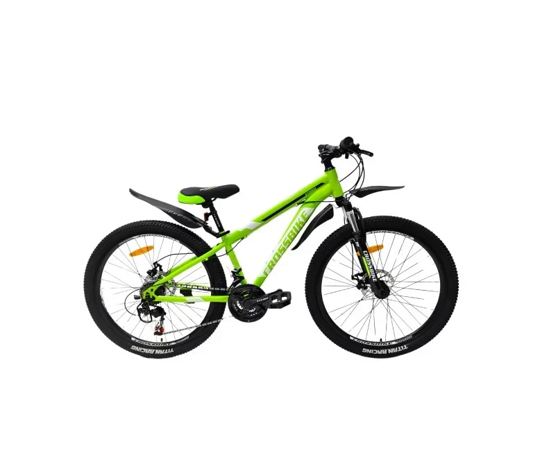 Велосипед CrossBike 24 Storm Рама-12 green