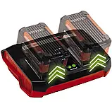 Комплект акумулятори + зарядний пристрій Einhell Twincharger Kit 18 V 4.0 Ah (4512112), фото 3