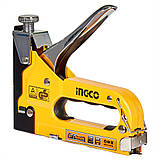 Степлер металевий INGCO Super Select HSG14018, фото 3