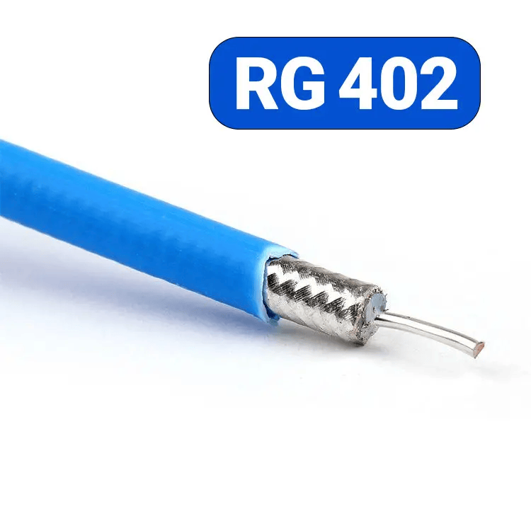 Високочастотний кабель RG402 RG141 TJKL коаксіальний 50 Ом тефлоновий для пігтейлів, фото 1