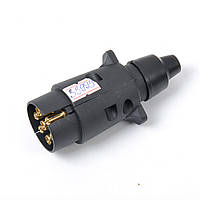 Причіпне пластмас "тато" - 12v - 7 pin FXD 02B "Provider Company" (з пильником)