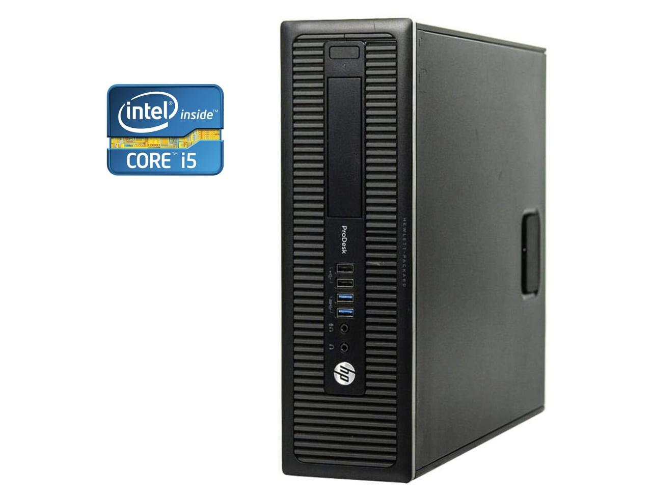 Комп'ютер HP ProDesk 600 G1 SFF/ Core i5-4590/ 16 GB RAM/ 500 GB HDD/ HD 4600