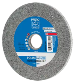Pferd Шліфкруг 125*6*22,23 мілке зерно POLINOX PNER A F повстяний