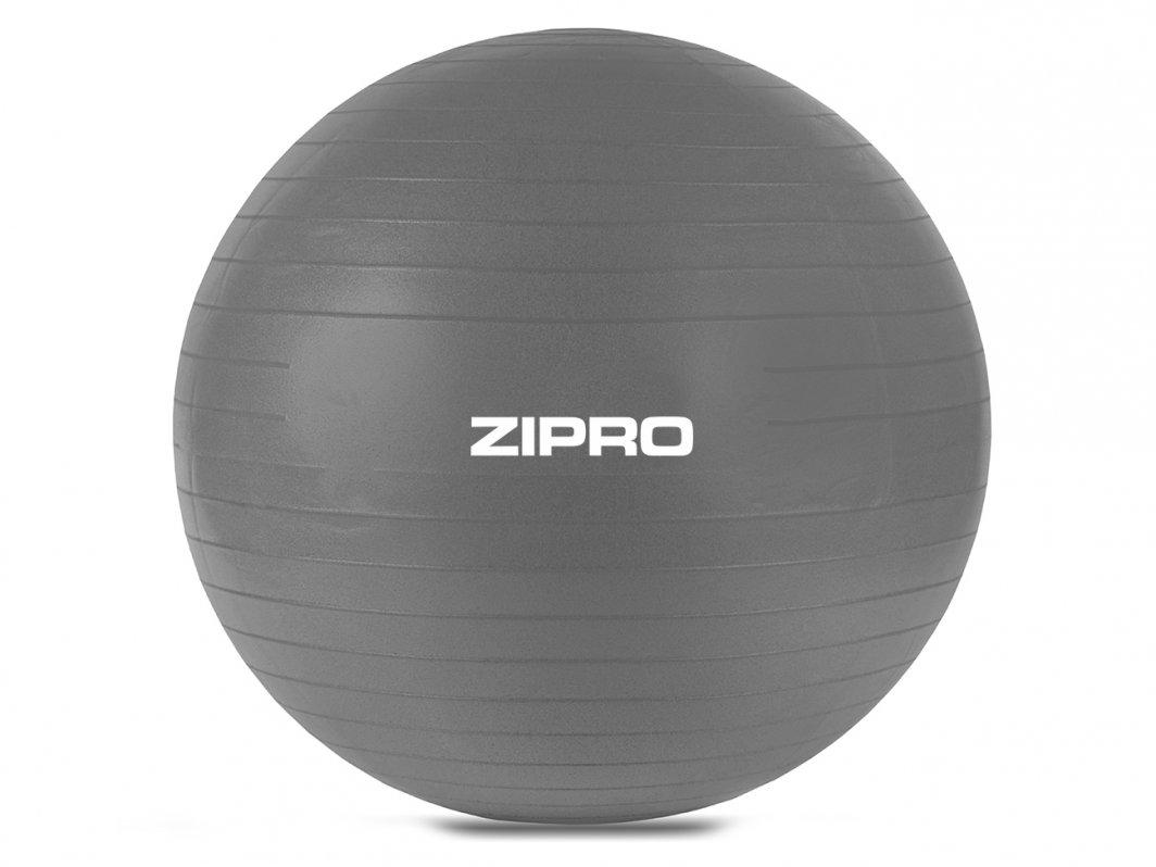 М'яч гімнастичний Zipro Anti-Burst 55 см, сірий
