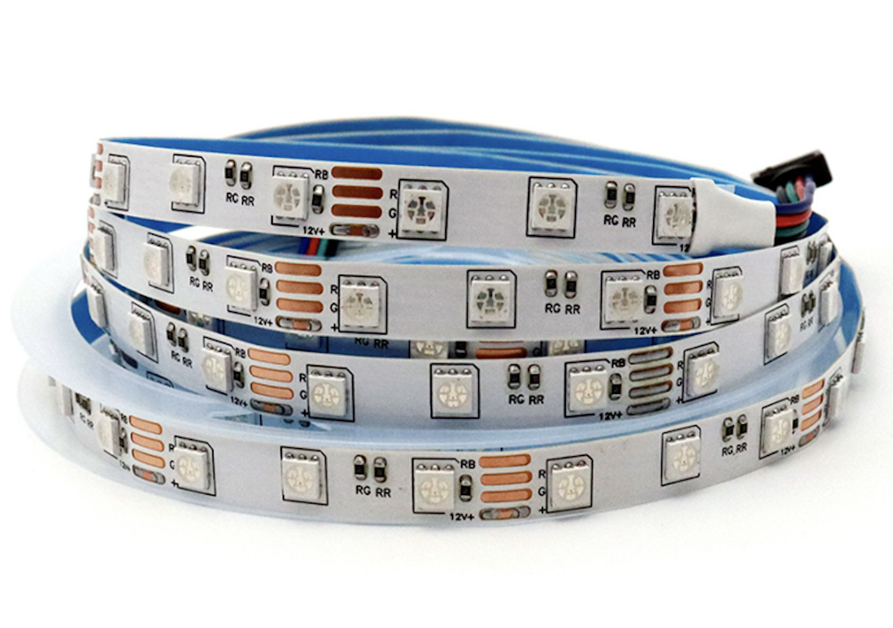 LED стрічка OLEDIM ST-5050-60-IP20-RGB-12V, фото 1